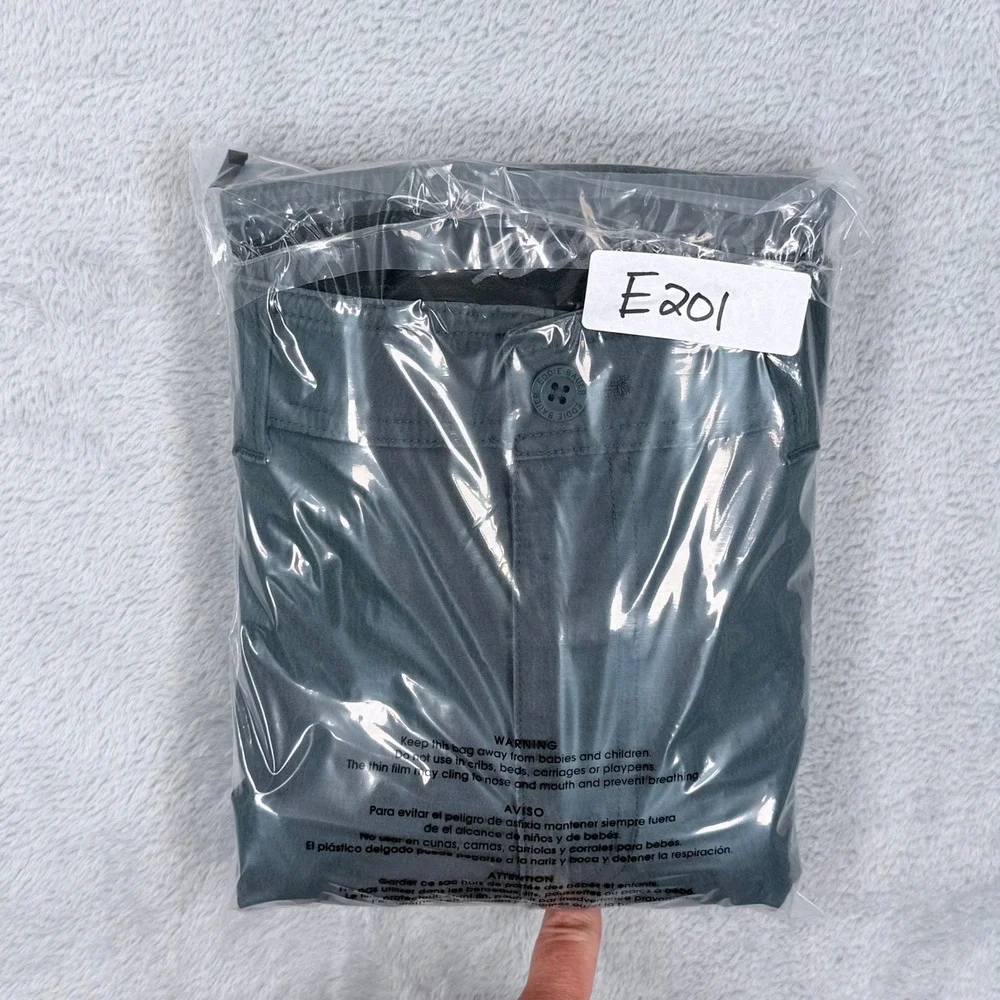 Eddie Bauer First Ascent Guide Day Off Pants Men 38x30 Slate Blue Hiking Stretch